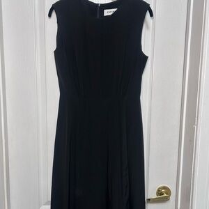 Sleeveless Black Midi Dress by Cefinn